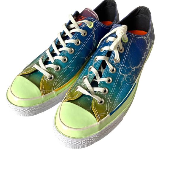 Converse Pigalle x Chuck Taylor 70 Low Lightening Storm size 9 Men’s sneakers - Picture 6 of 10